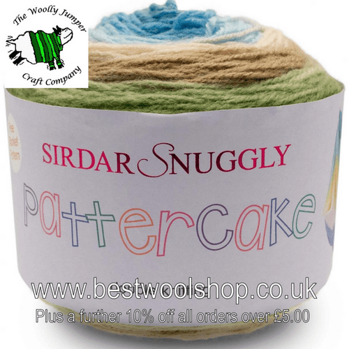759 SIRDAR SNUGGLY PATTERCAKE DK KNITTING YARN 150G & FREE BLANKET PATTERN