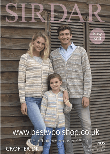 SIRDAR CROFTER DK KNITTING YARN & PATTERNS