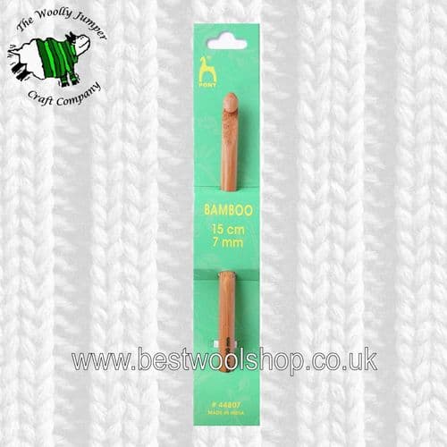 7mm PONY BAMBOO CROCHET HOOK Length 15cm