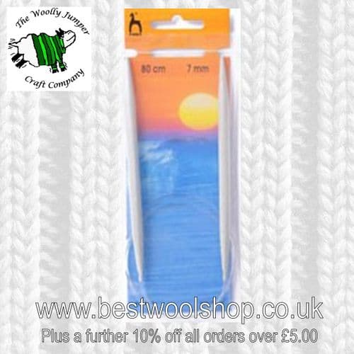 7mm x 80cm PONY CLASSIC CIRCULAR KNITTING NEEDLES