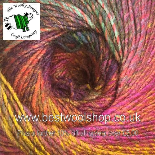 843 SETTING SUN - SIRDAR JEWELSPUN ARAN KNITTING YARN 200G