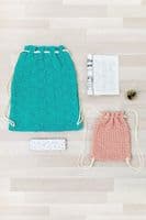 DMC NOVA VITA 4 RECYCLED COTTON KNITTING PATTERN BOOKLET - 16 BAG & ACCESSORY PROJECTS
