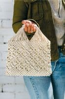 DMC NOVA VITA 4 RECYCLED COTTON KNITTING PATTERN BOOKLET - 16 BAG & ACCESSORY PROJECTS