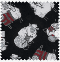 GROVES & BANKS SHEEP OVAL SEWING BOX
