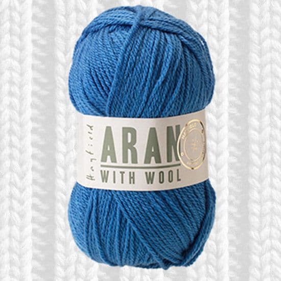 HAYFIELD ARAN WITH WOOL KNITTING YARN & PATTERNS