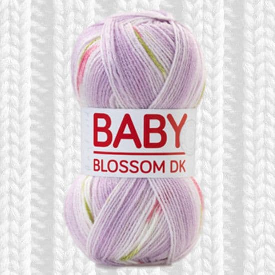 HAYFIELD BABY BLOSSOM DK KNITTING YARN & PATTERNS