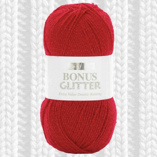 HAYFIELD BONUS GLITTER DK KNITTING YARN & PATTERNS