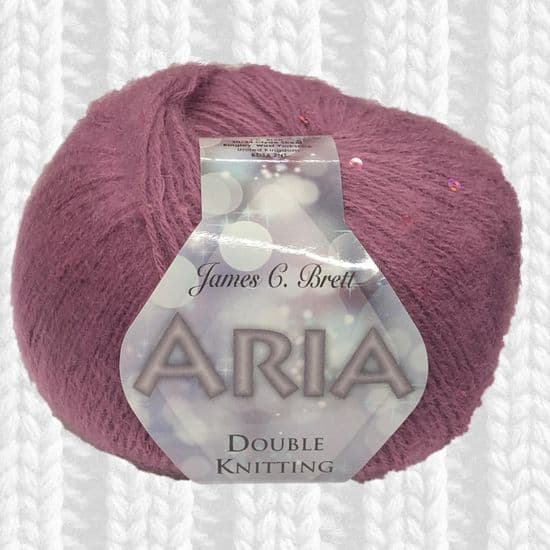 JAMES C BRETT ARIA DK KNITTING YARN & PATTERNS