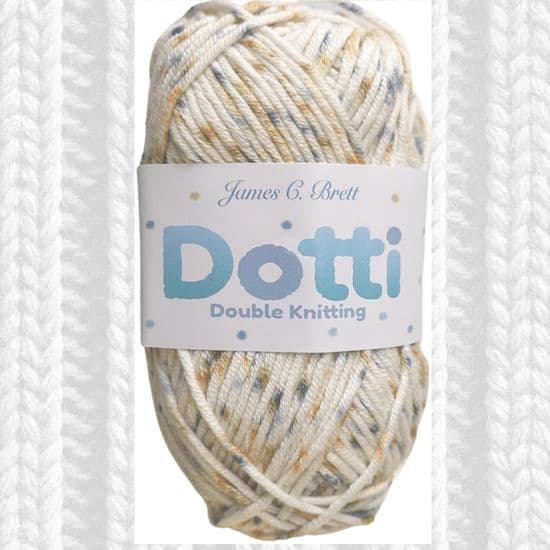 JAMES C BRETT DOTTI DK KNITTING YARN & PATTERNS