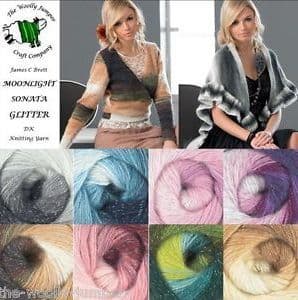 JAMES C BRETT MOONLIGHT SONATA YARN & PATTERNS