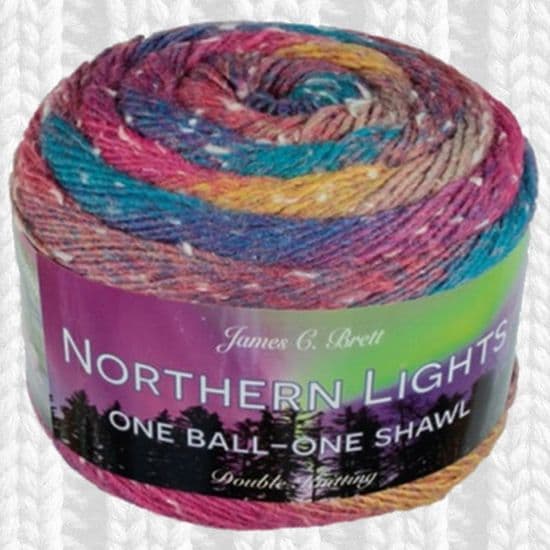 JAMES C BRETT NORTHERN LIGHTS DK YARN & PATTERNS