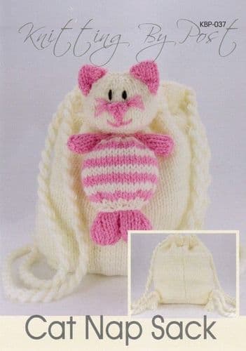 KBP-037 KNITTING BY POST CAT NAP SACK KNITTING PATTERN