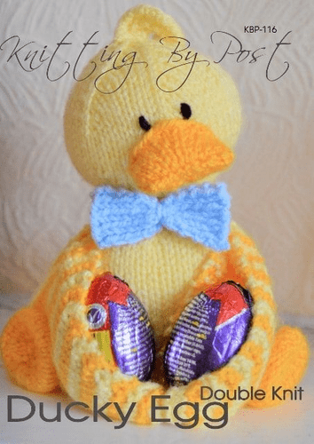 KBP-116 KNITTING BY POST DUCKY EGG KNITTING PATTERN