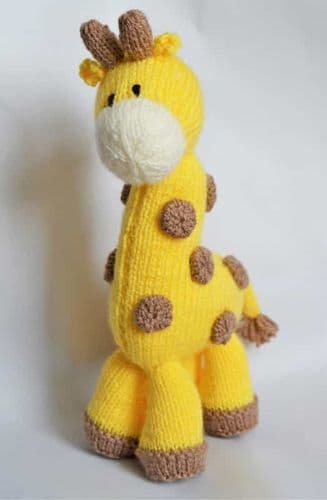 KBP-126 KNITTING BY POST GIRAFFE KNITTING PATTERN