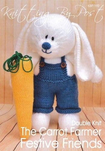 KBP-192 KNITTING BY POST THE CARROT FARMER DK KNITTING PATTERN