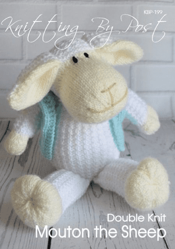 KBP-199 KNITTING BY POST MOUTON THE SHEEP KNITTING PATTERN