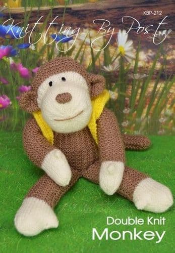 KBP-212 KNITTING BY POST MONKEY KNITTING PATTERN