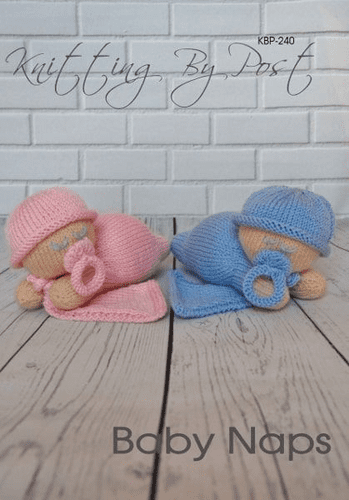 KBP-240 KNITTING BY POST BABY NAPS KNITTING PATTERN