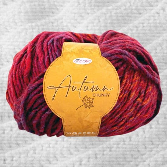 KING COLE AUTUMN CHUNKY CROCHET YARN & PATTERNS