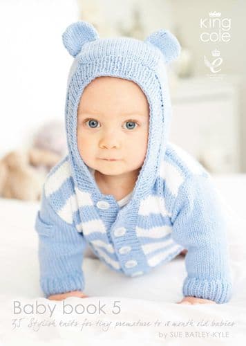KING COLE BABY BOOK 5 - PREM TO 18 MONTHS