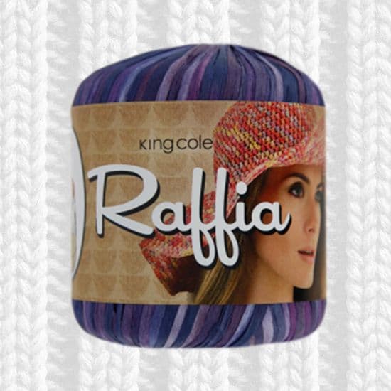 KING COLE RAFFIA CHUNKY CROCHET YARN & PATTERNS