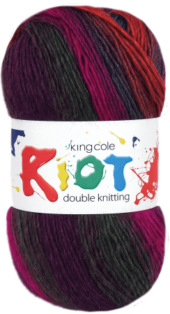 KING COLE RIOT DK CROCHET YARN & PATTERNS