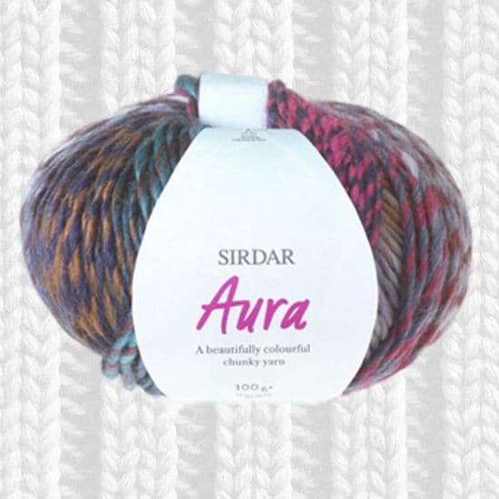 SIRDAR AURA CHUNKY CROCHET ..............................