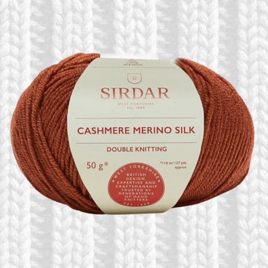 SIRDAR CASHMERE MERINO SILK DK CROCHET