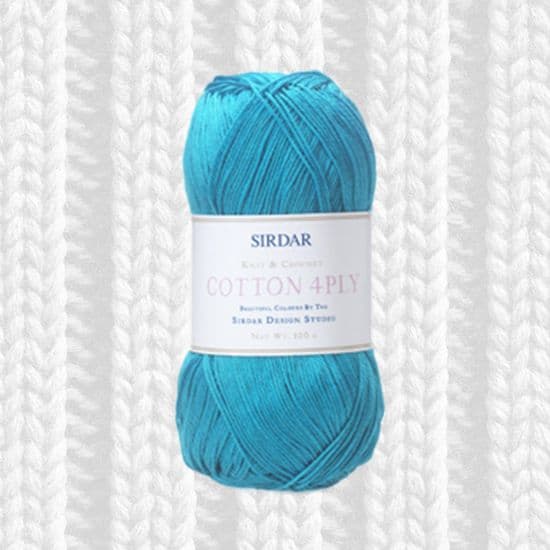 SIRDAR COTTON 4 PLY CROCHET ..............................