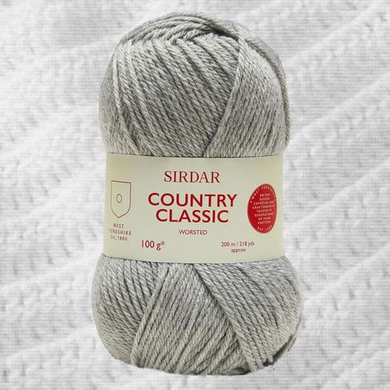 SIRDAR COUNTRY CLASSIC WORSTED ARAN CROCHET