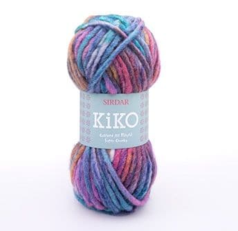SIRDAR KIKO SUPER CHUNKY KNITTING YARN & PATTERNS