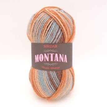 SIRDAR MONTANA DK KNITTING YARN & PATTERNS