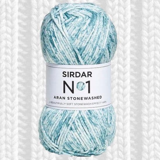 SIRDAR NO.1 STONEWASHED ARAN YARN & PATTERNS