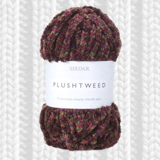 SIRDAR PLUSHTWEED SUPER CHUNKY YARN & PATTERNS