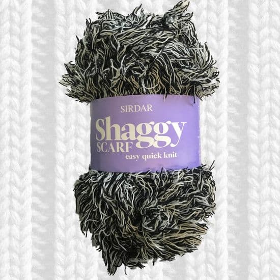 SIRDAR SHAGGY MEGA CHUNKY KNITTING YARN & PATTERNS