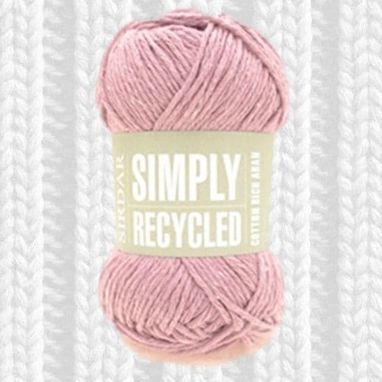 SIRDAR SIMPLY RECYCLED ARAN CROCHET