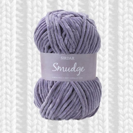 SIRDAR SMUDGE CHENILLE CHUNKY YARN & PATTERNS