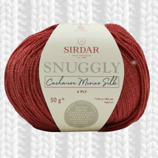SIRDAR SNUGGLY CASHMERE MERINO SILK 4 PLY CROCHET