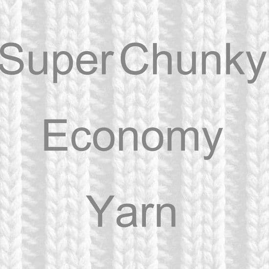 SUPER CHUNKY YARN