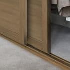 3 x 762mm Spacepro Shaker Oak Panel Sliding Doors for an opening width 2136mm