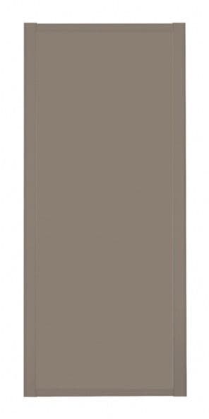 Shaker Sliding Wardrobe Door- STONE GREY FRAME- STONE GREY SINGLE PANEL