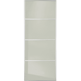 4 Panel Soft White Glass Door 914mm (36