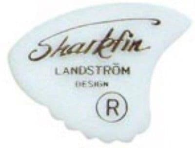 Sharkfin GP101 Plectrum/Pick Zweden Goldprint, 0,52 mm, zacht, rood, 12 stuks