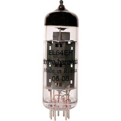 A single Electro Harmonix EL84 Power Vacuum Tube / Valve