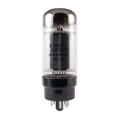 A Single Sovtek 6L6WXT+ Power Vacuum Tube / Valve