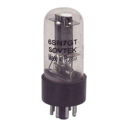 A single Sovtek 6SN7 GT Preamp Vacuum Tube / Valve