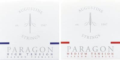 Augustine Paragon Classical Guitar Strings - choice of  Red Medium or Blue High
