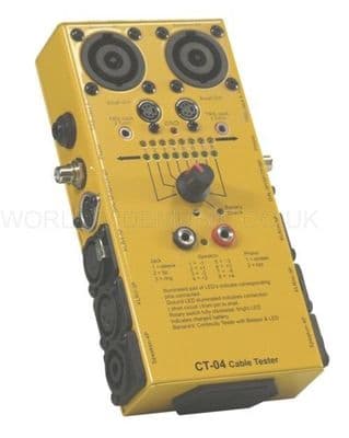 CABLE TESTER (11 Type) - Will test almost every plug imaginable.