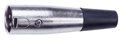 DMX 3 Pin Terminator Fitted with 120 Ohm 1/4 W Resistor