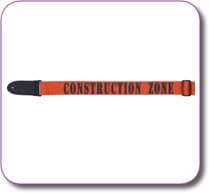 EAGLE MOUNTAIN CONSTRUCTION ZONE WEBBING GUITAR STRAP